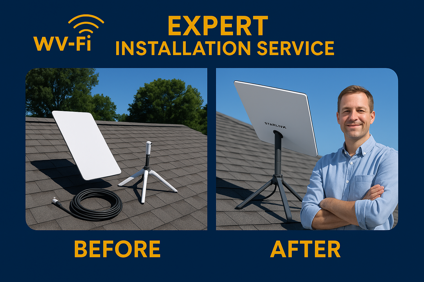 Installation Process with WV-Fi Branding